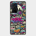 90s Hip-Hop Street Art Glass Case Cover For Vivo X60 Pro Plus 5G