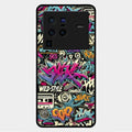 90s Hip-Hop Street Art Glass Case Cover For Vivo X80 Pro 5G