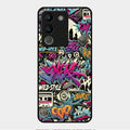 90s Hip-Hop Street Art Glass Case Cover For Vivo Y200 5G