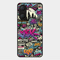 90s Hip-Hop Street Art Glass Case Cover For Vivo Y28S 5G