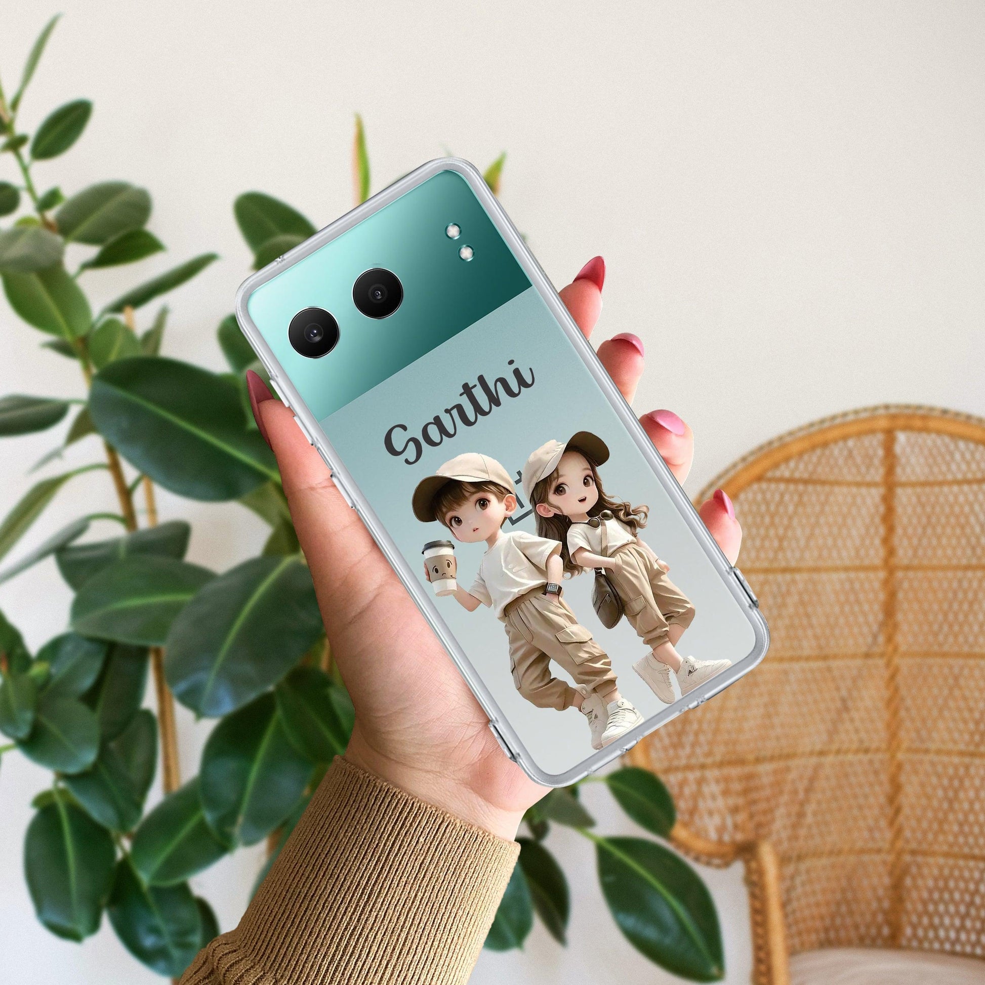 Sweet Harmony Customize Transparent Silicon Case For OnePlus - ShopOnCliQ