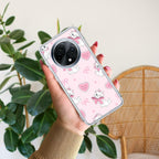 Cute Kitty Bliss Transparent Silicon Case For Oppo - ShopOnCliQ