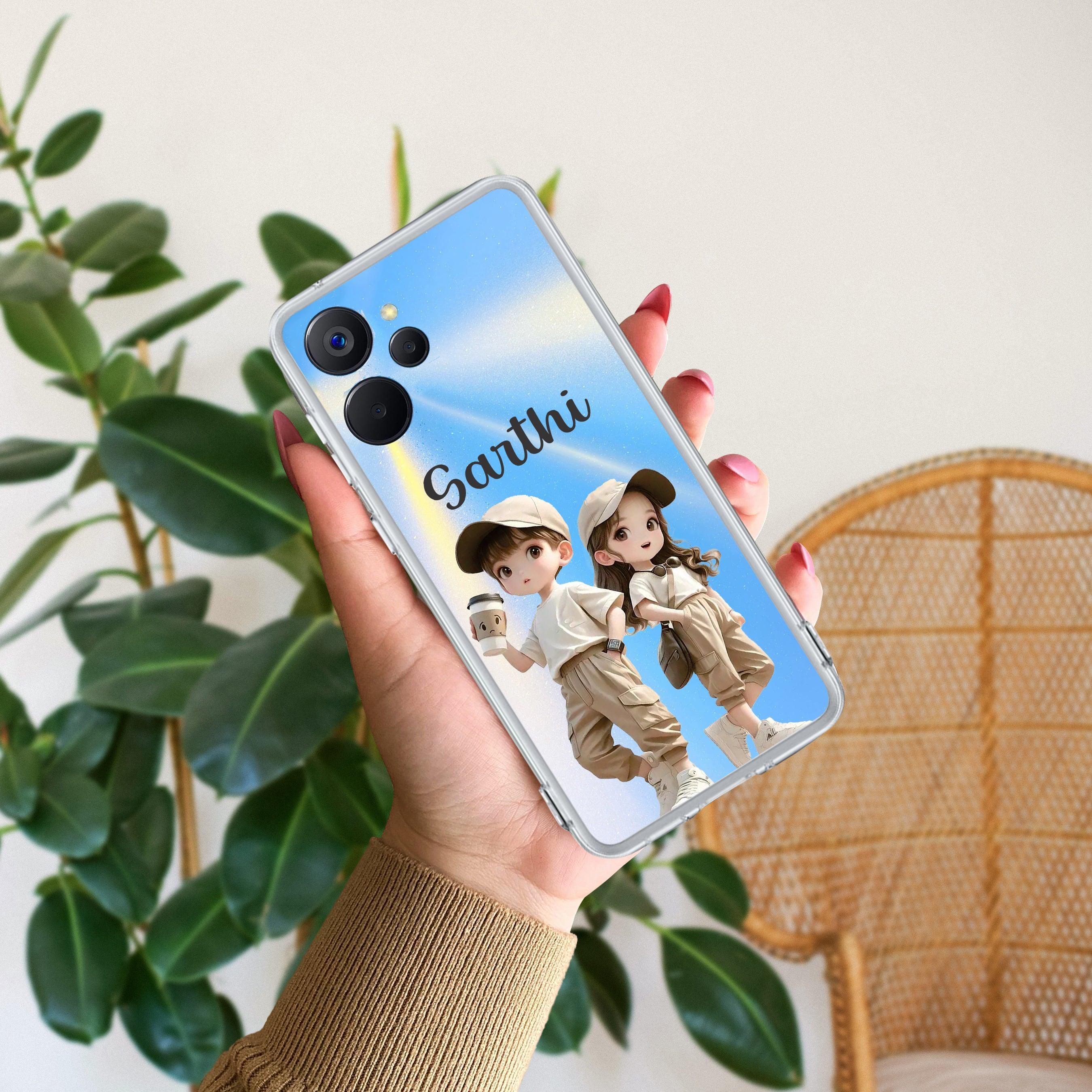 Sweet Harmony Customize Transparent Silicon Case For Realme 14x 5G