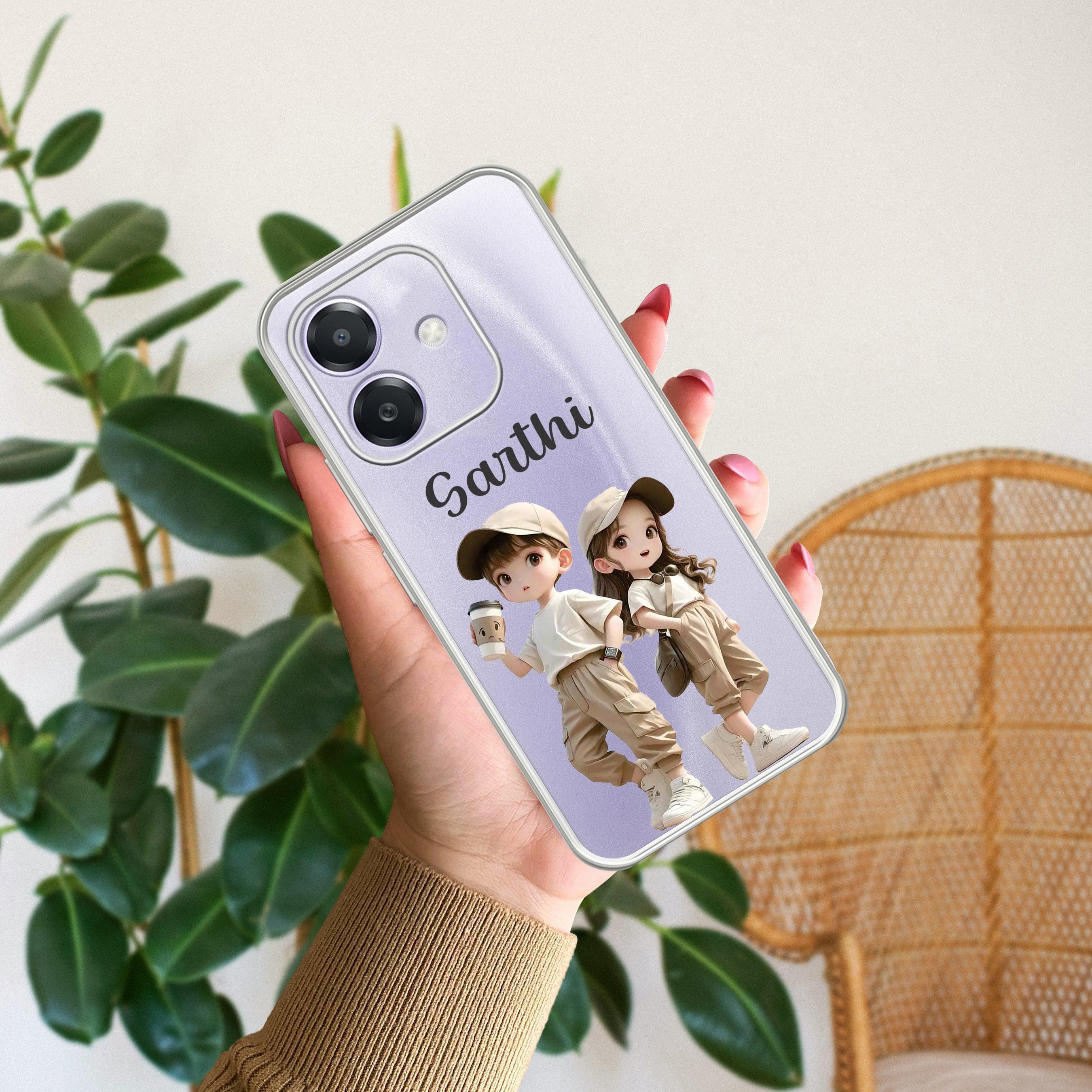 Sweet Harmony Customize Anti Yellow Case For Oppo A5 Pro 5G