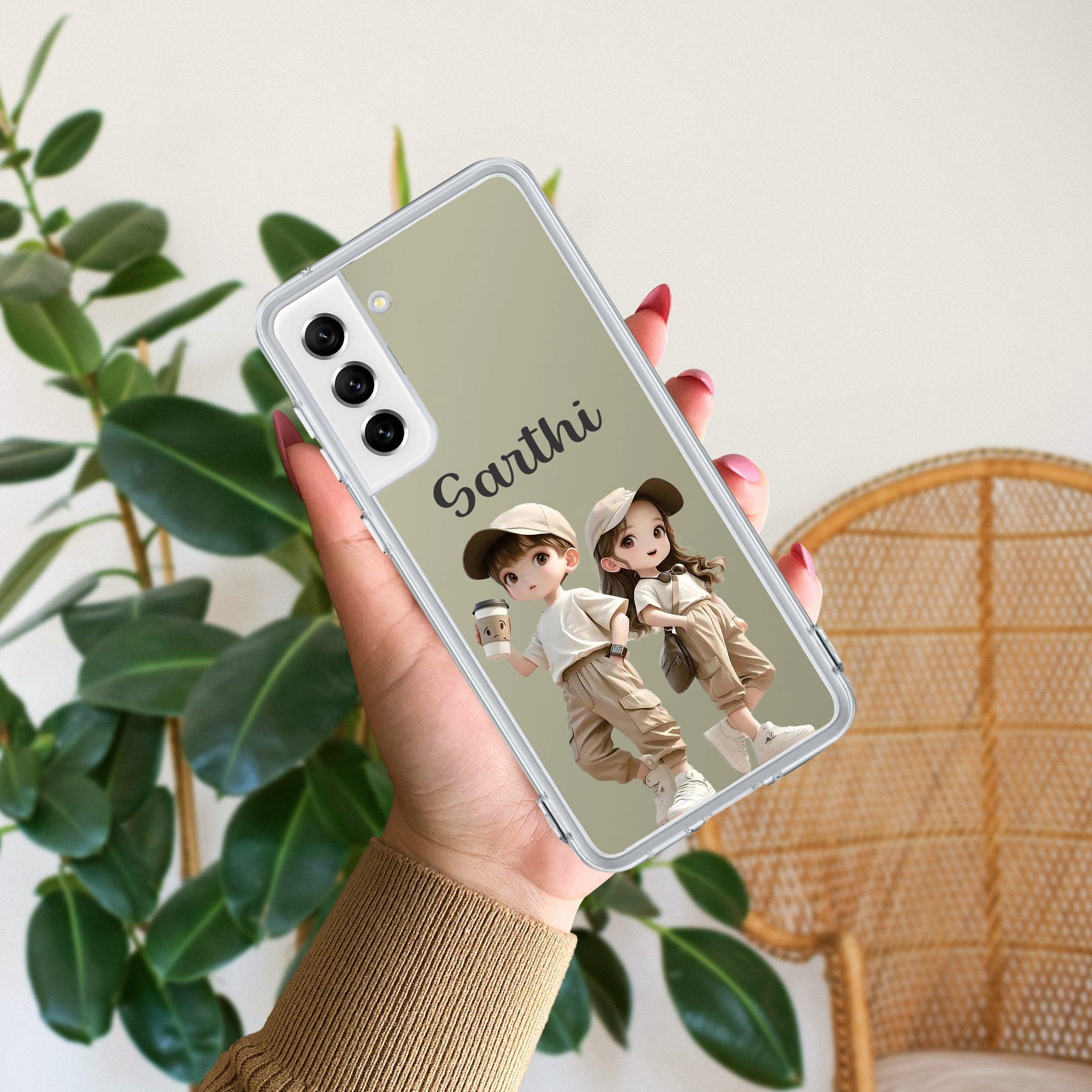 Sweet Harmony Customize Transparent Silicon Case For Samsung - ShopOnCliQ