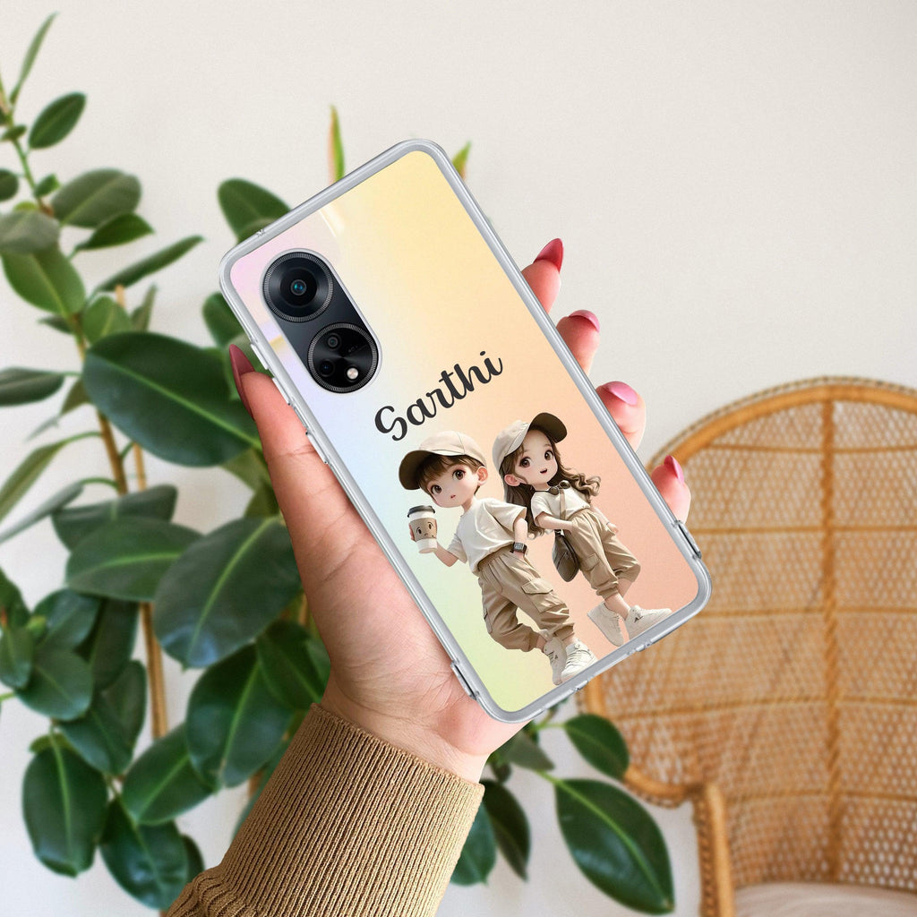 Sweet Harmony Customize Anti Yellow Case For Oppo Reno 8T 5G