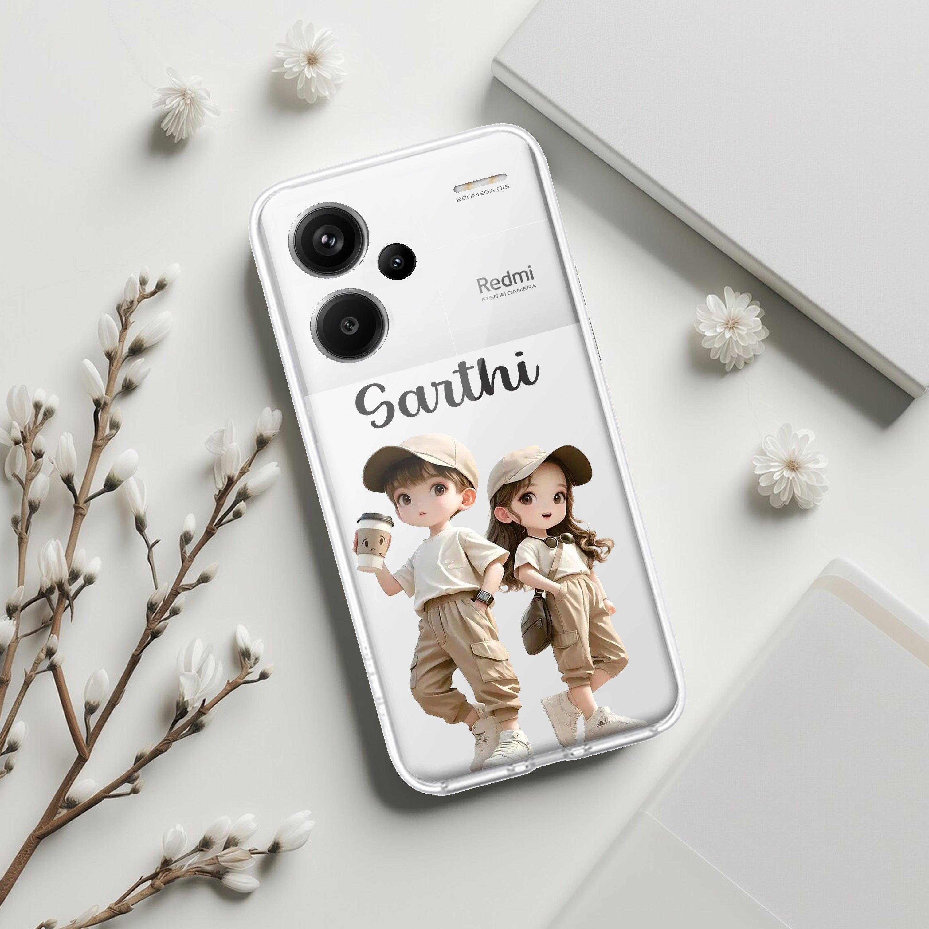 Sweet Harmony Customize Transparent Silicon Case For Redmi/Xiaomi - ShopOnCliQ