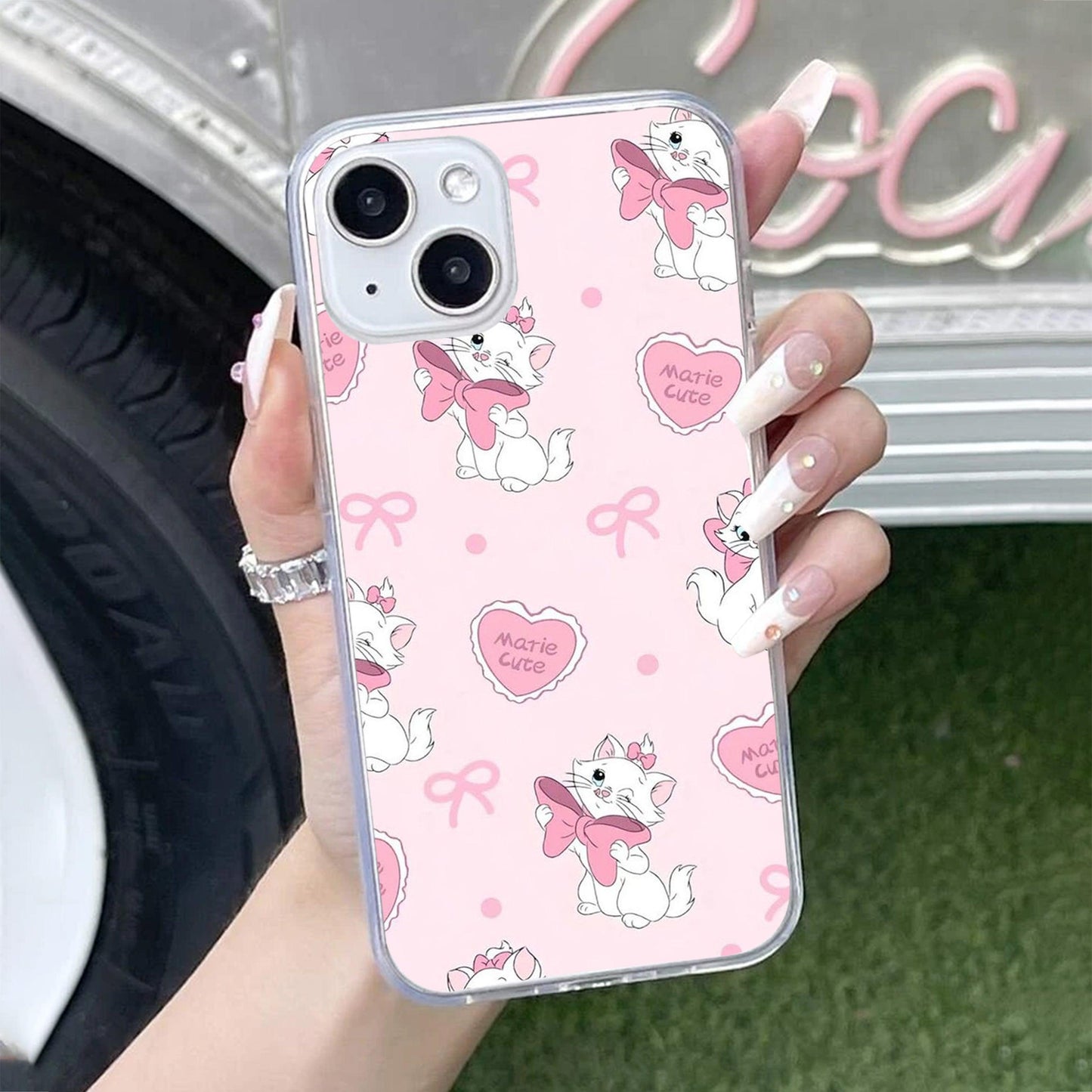 Cute Kitty Bliss Transparent Silicon Case For Google - ShopOnCliQ
