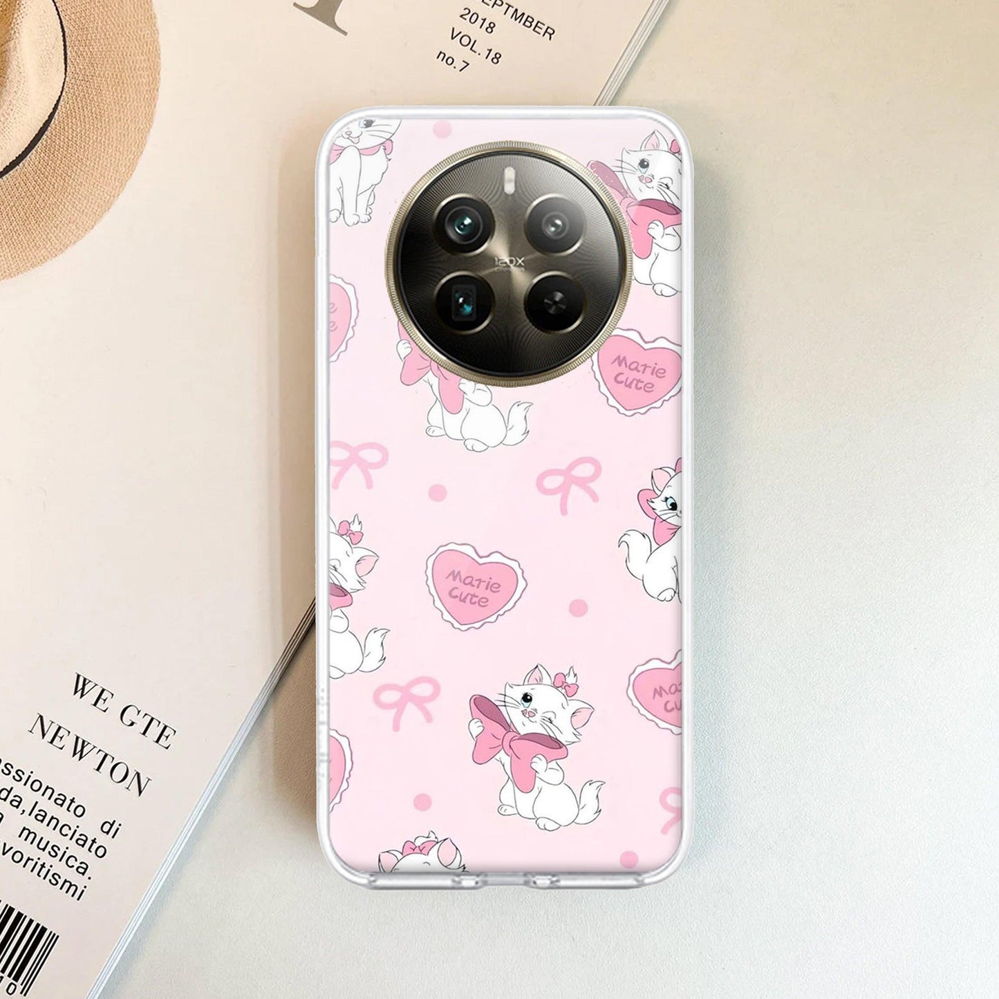 Cute Kitty Bliss Transparent Silicon Case For Realme/Narzo - ShopOnCliQ