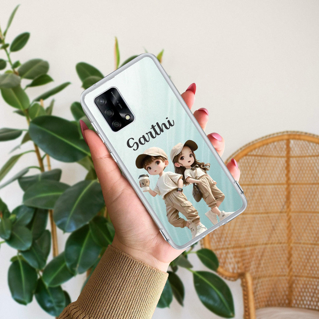 Sweet Harmony Customize Anti Yellow Case For Oppo F19 / Oppo F19s
