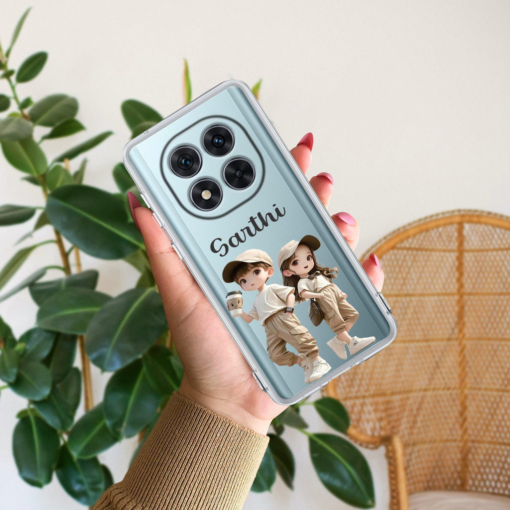 Sweet Harmony Customize Transparent Silicon Case  For Redmi A5 4G