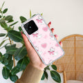 Cute Kitty Bliss Transparent Silicon Case For Realme C55