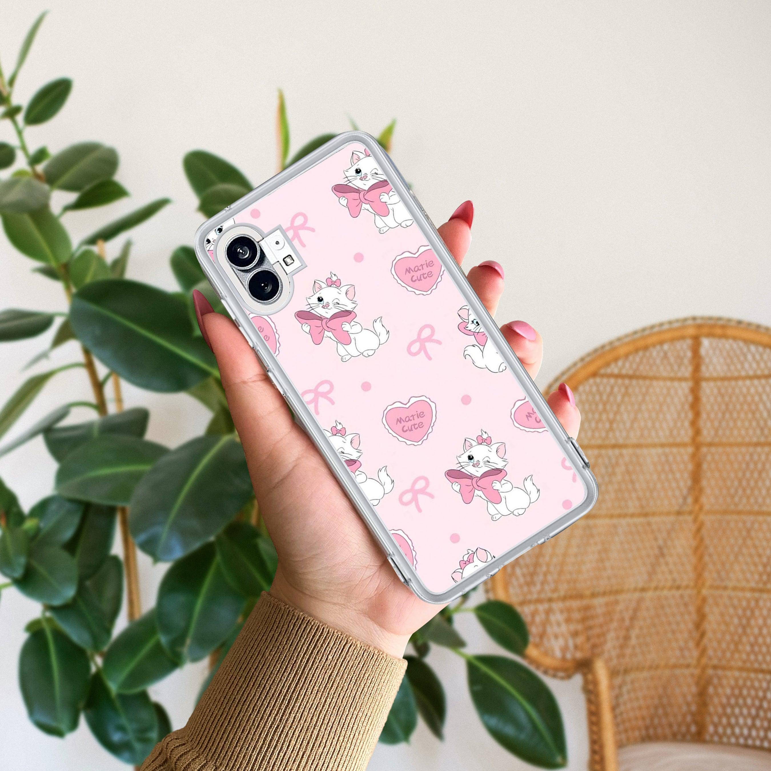 Cute Kitty Bliss Transparent Silicon Case For Nothing - ShopOnCliQ