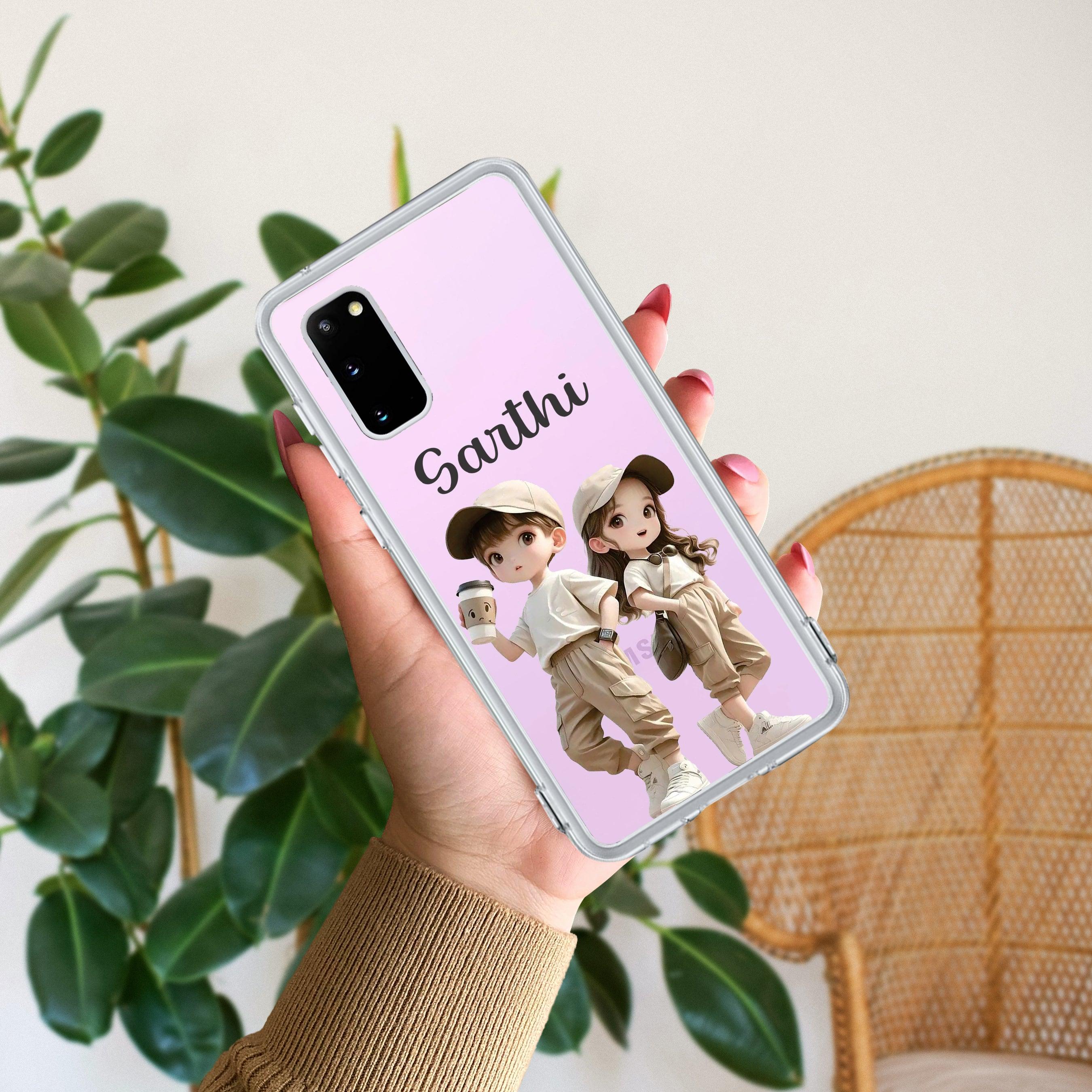 Sweet Harmony Customize Transparent Silicon Case For Samsung - ShopOnCliQ