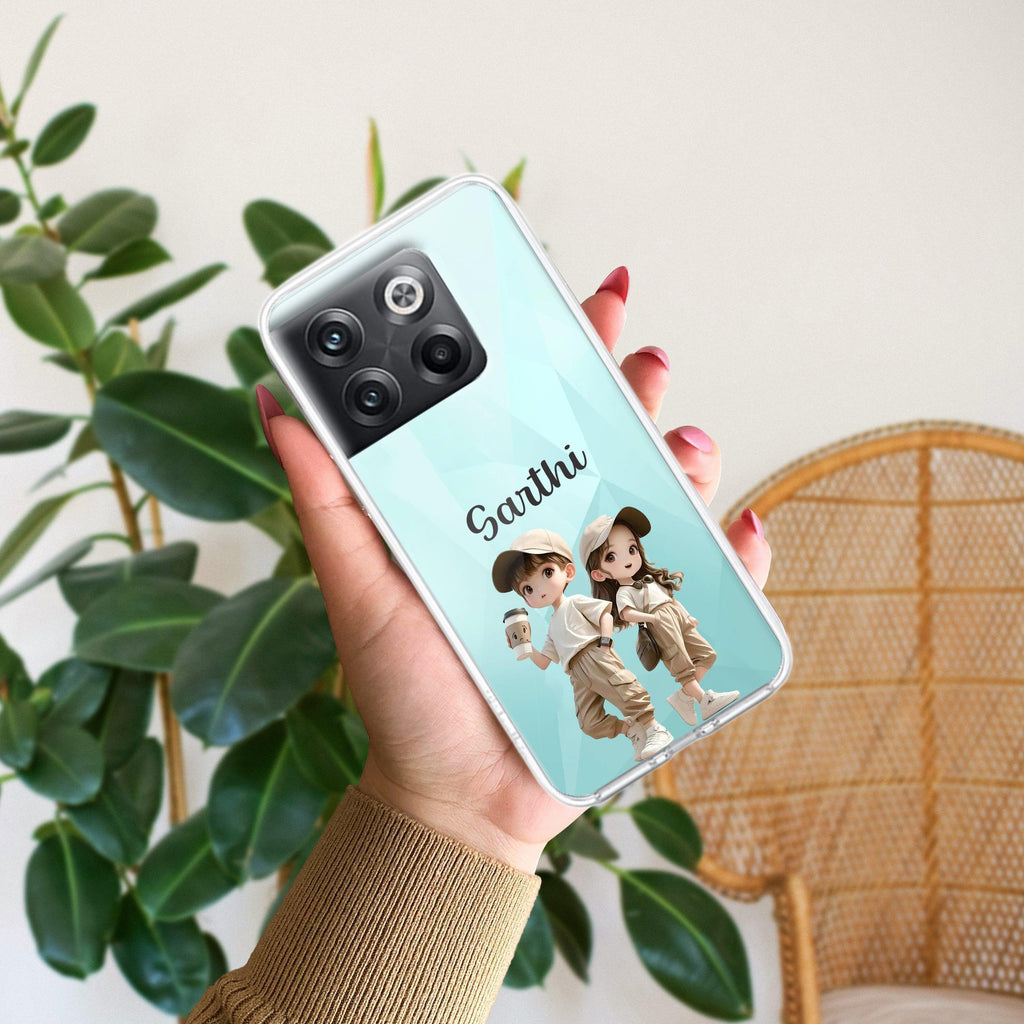 Sweet Harmony Customize Anti Yellow Case For OnePlus 10T 5G