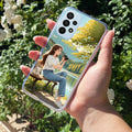 Natures Frame Anti Yellow Case For Samsung Galaxy A73