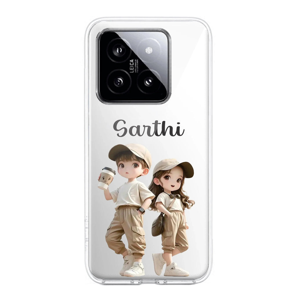 Sweet Harmony Customize Anti Yellow Case  For Xiaomi 14 5G