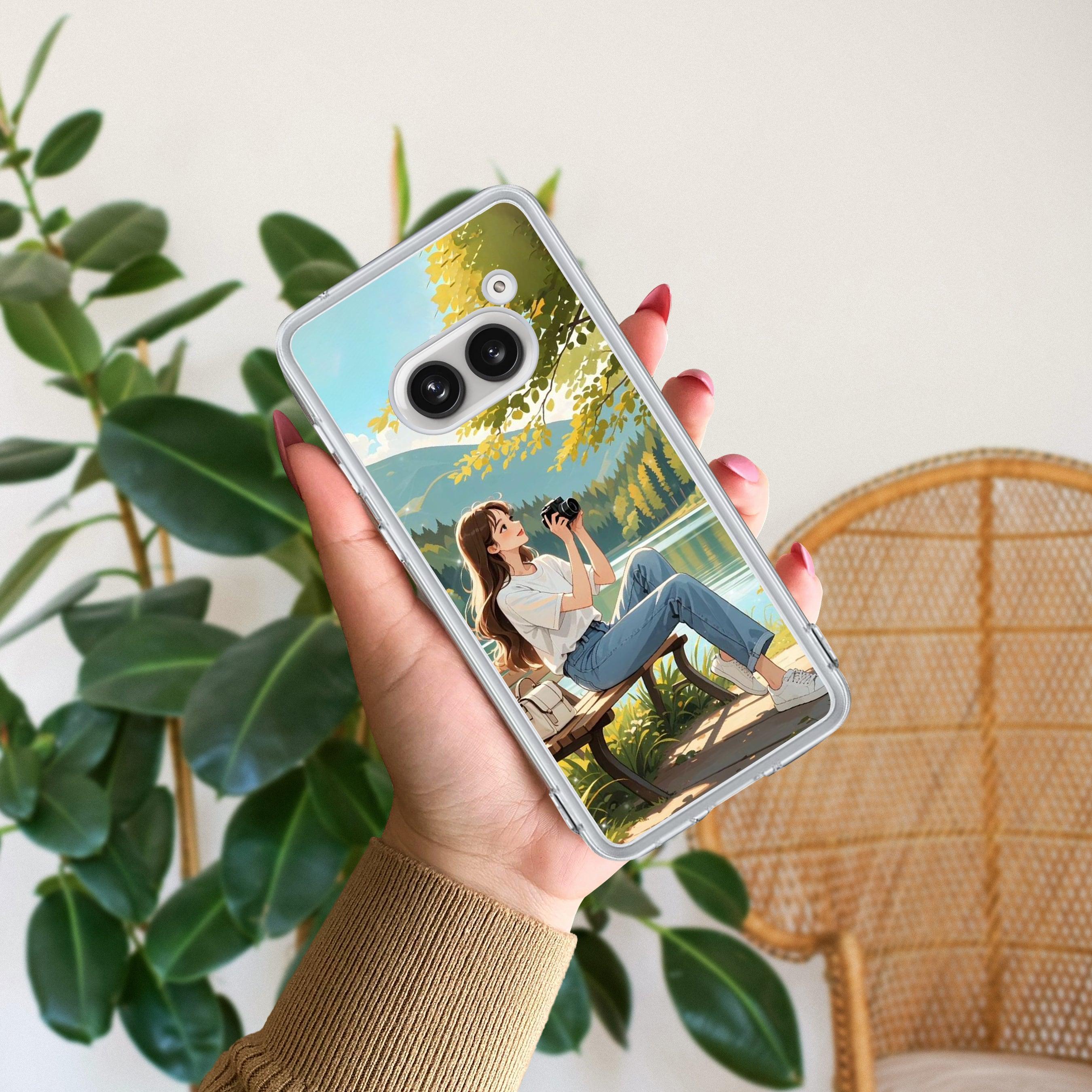 Natures Frame Transparent Silicon Case For Nothing - ShopOnCliQ