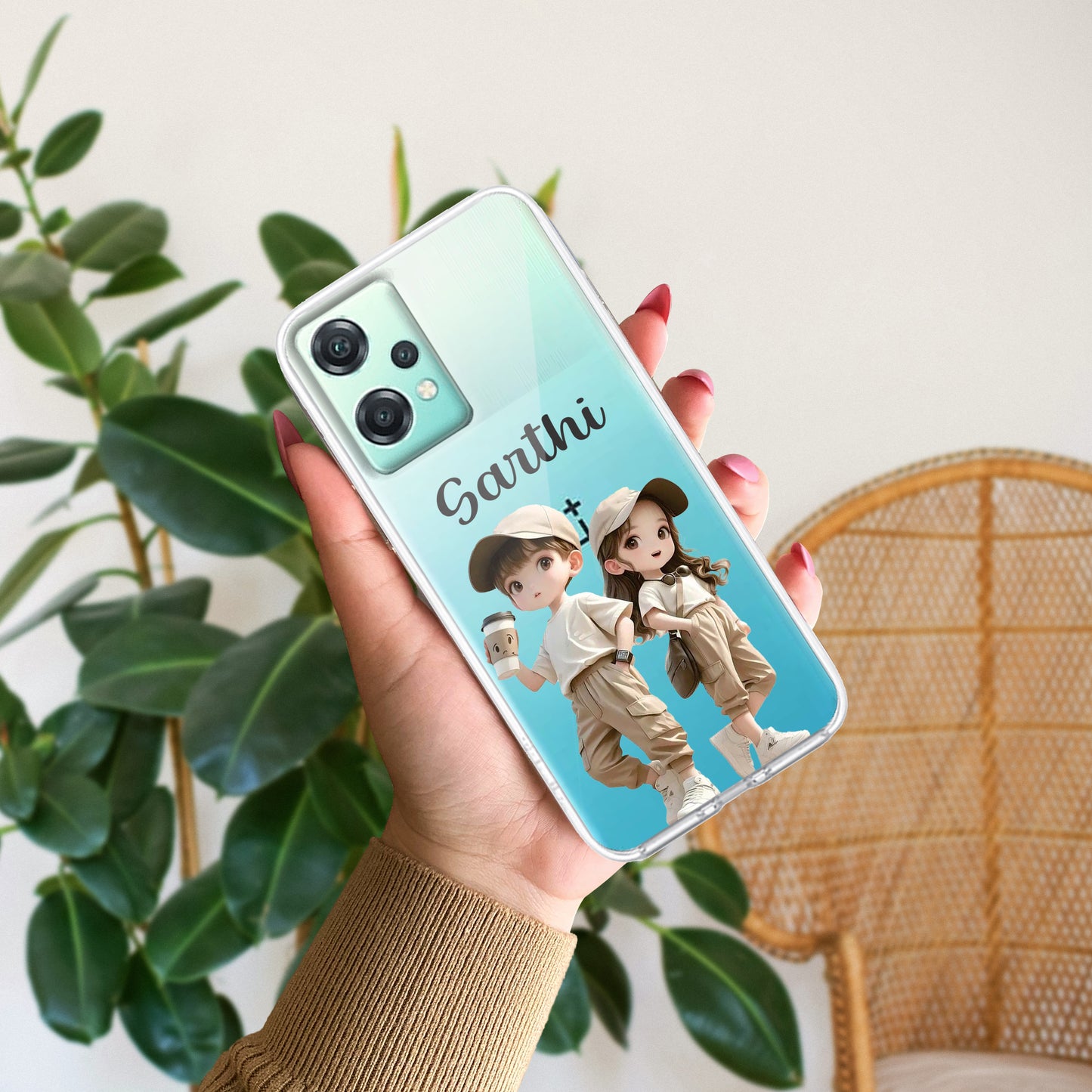 Sweet Harmony Customize Transparent Silicon Case For OnePlus - ShopOnCliQ