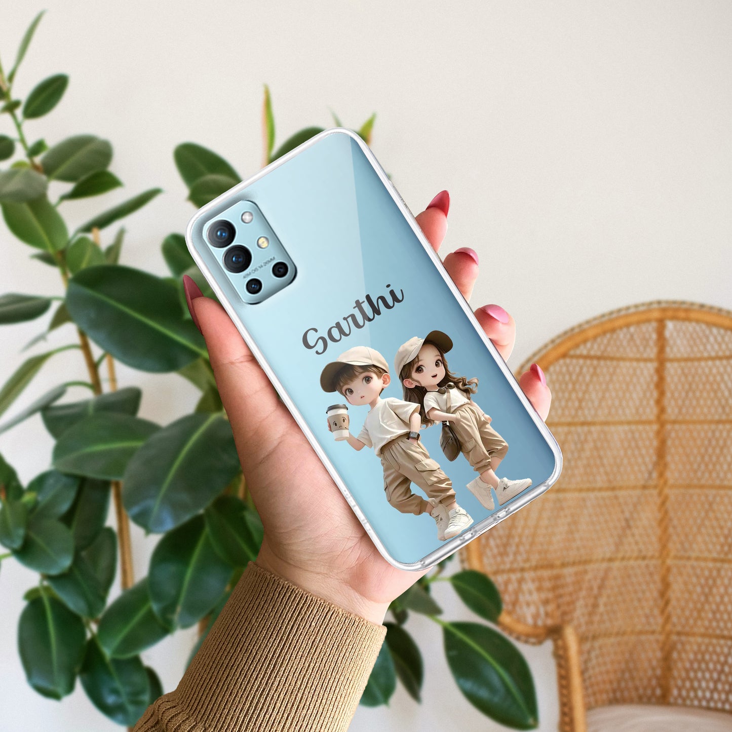 Sweet Harmony Customize Transparent Silicon Case For OnePlus - ShopOnCliQ