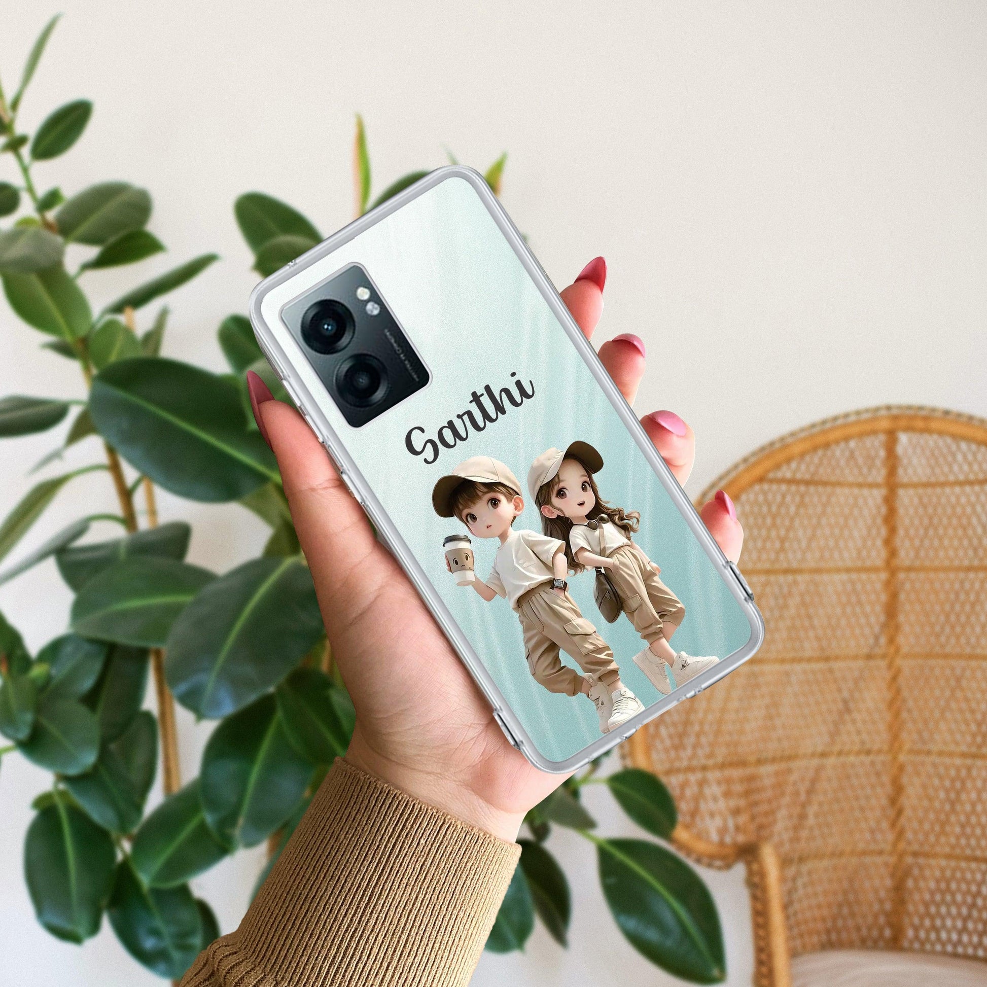 Sweet Harmony Customize Transparent Silicon Case V2 For Realme/Narzo - ShopOnCliQ