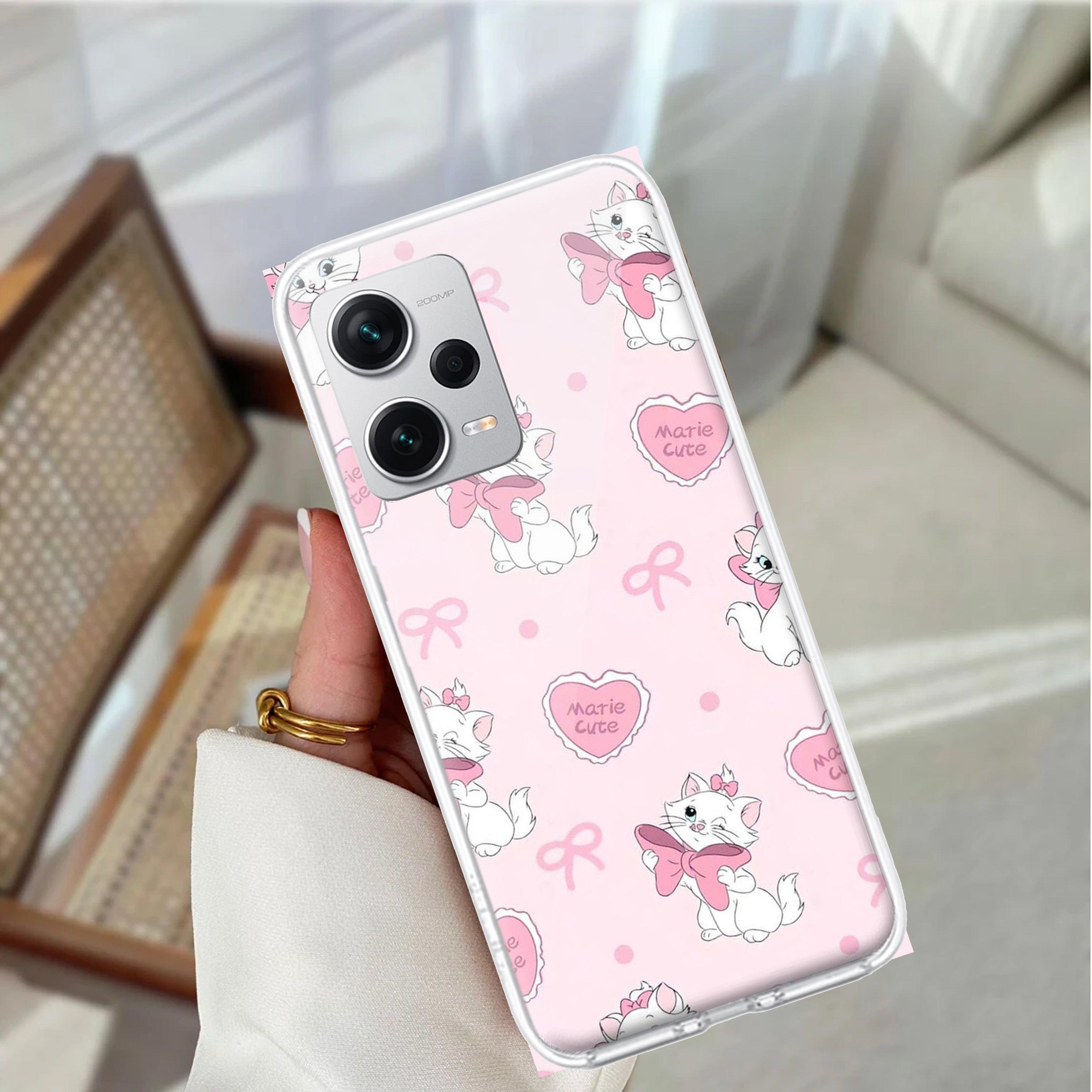 Cute Kitty Bliss Transparent Silicon Case For Redmi/Xiaomi - ShopOnCliQ