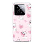 Cute Kitty Bliss Transparent Silicon Case For Redmi Note 14 Pro 5G