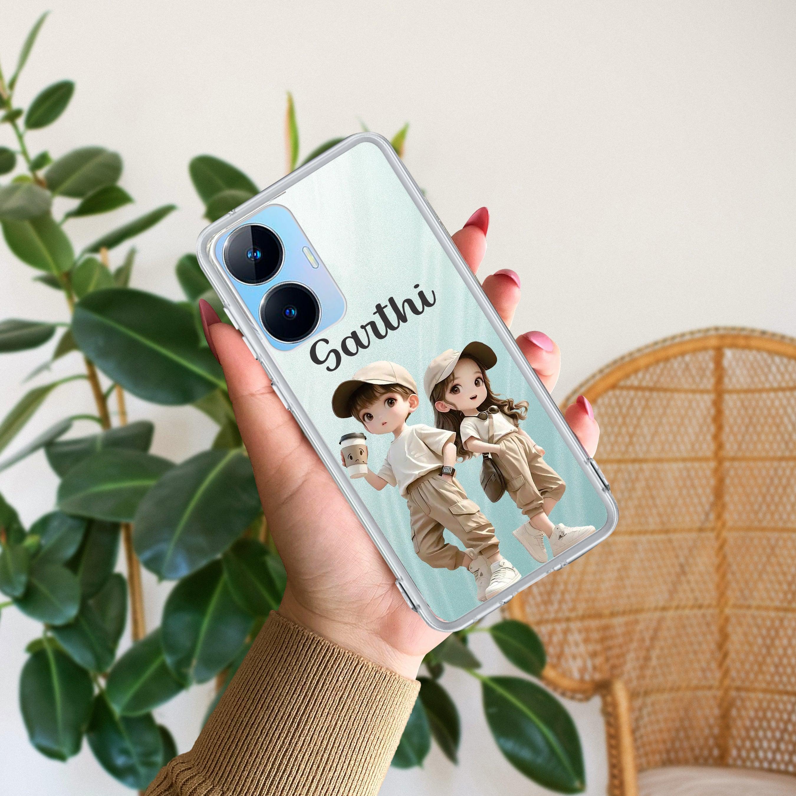 Sweet Harmony Customize Transparent Silicon Case For Realme C55