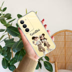 Sweet Harmony Customize Transparent Silicon Case For Realme/Narzo