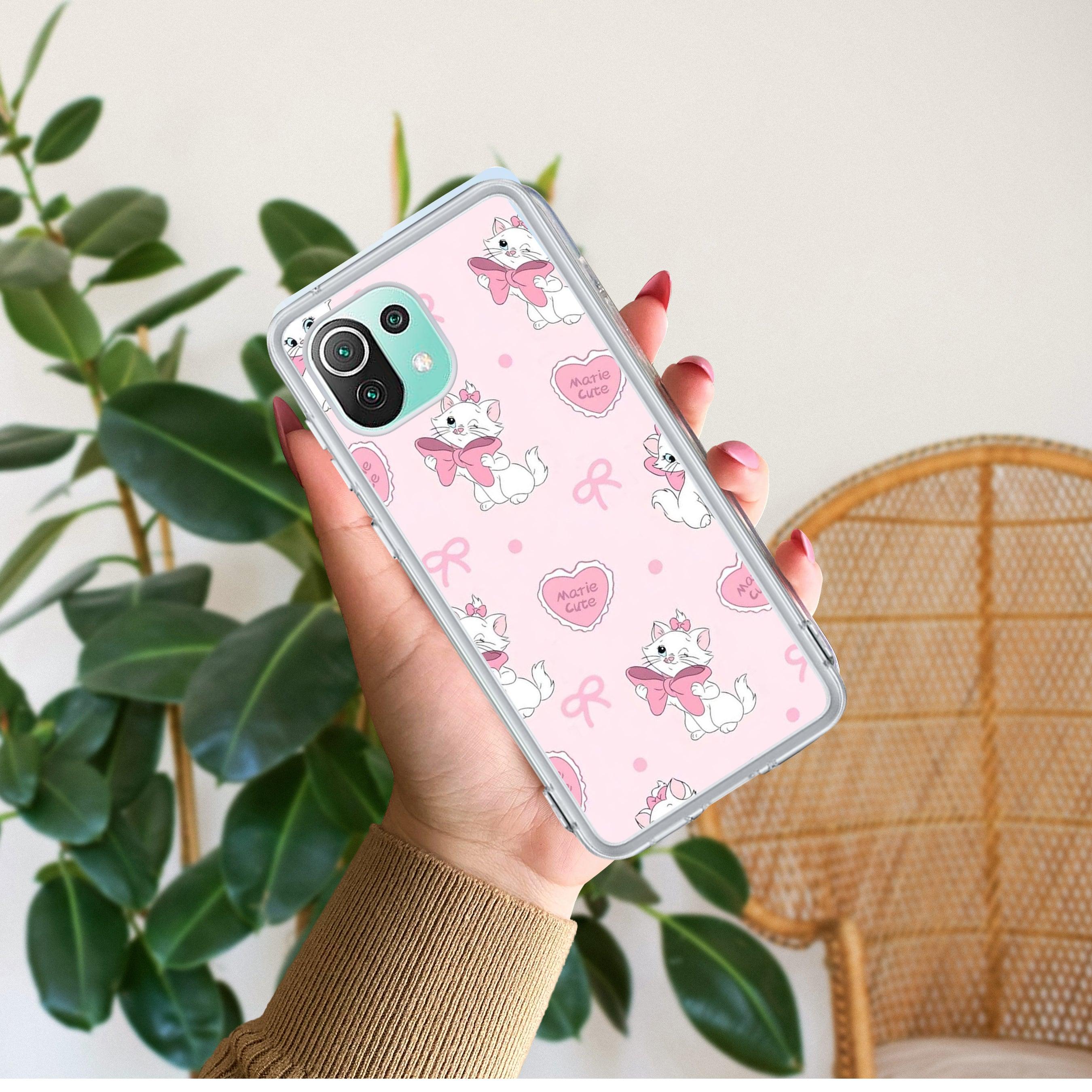 Cute Kitty Bliss Transparent Silicon Case For Redmi/Xiaomi - ShopOnCliQ