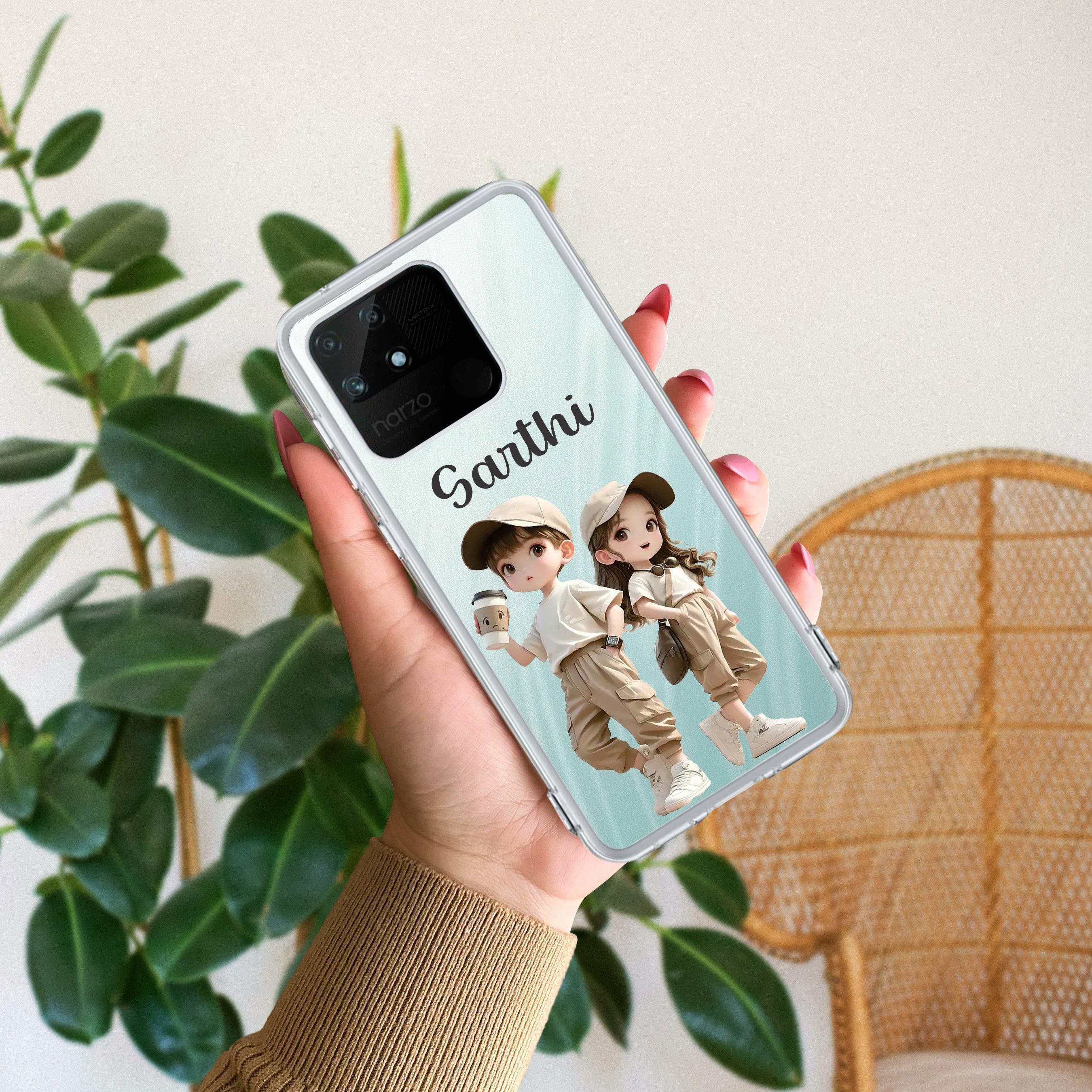 Sweet Harmony Customize Transparent Silicon Case For Realme C35 / Realme Narzo 50A Prime