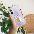 Cute Cuddle Bears Anti Yellow Case For Oppo A3x / Oppo A3