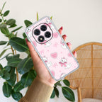 Cute Kitty Bliss Transparent Silicon Case For Redmi A5 4G