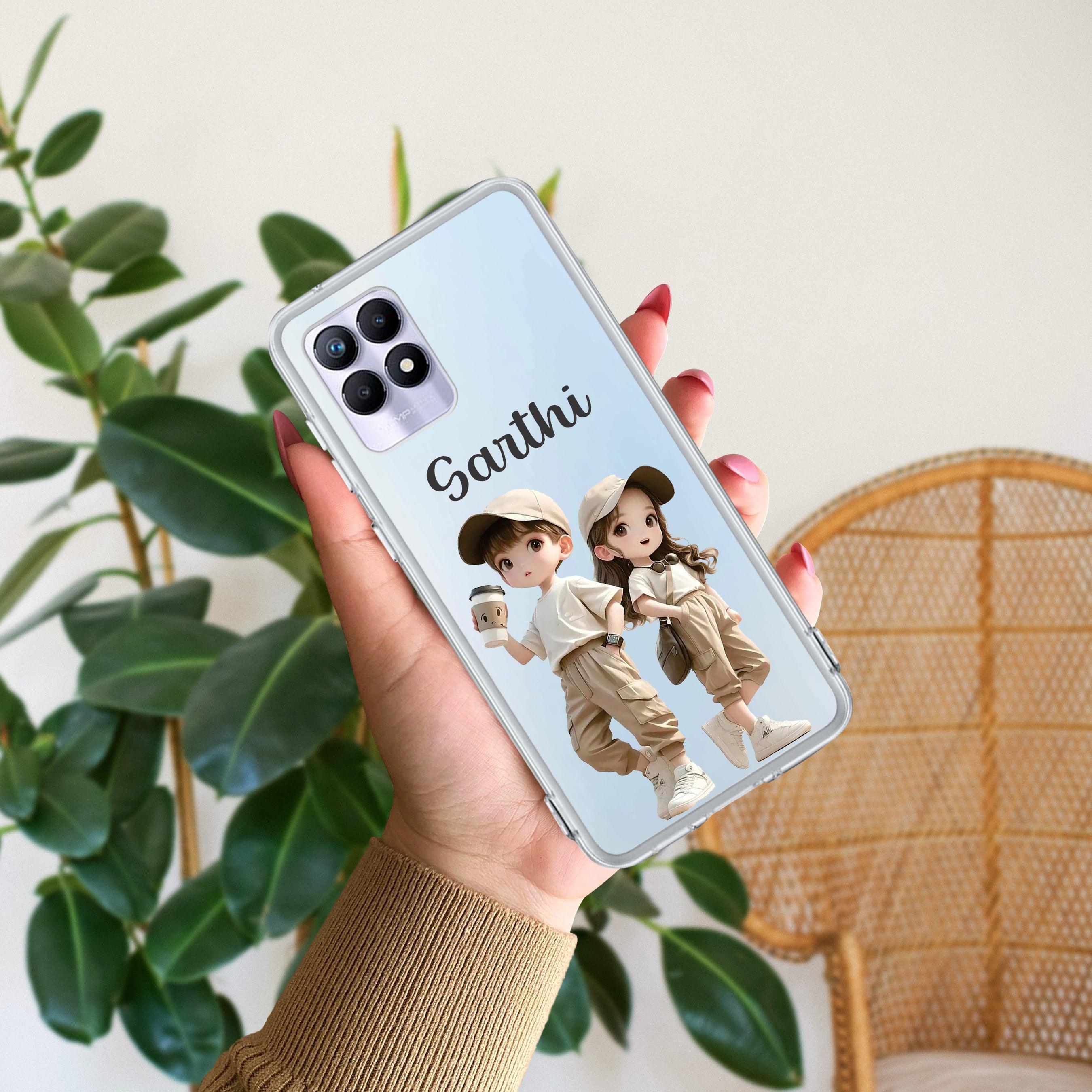 Sweet Harmony Customize Transparent Silicon Case For Realme 8 5G / Realme 8s 5G / Realme 9 5G / Realme Narzo 30 5G