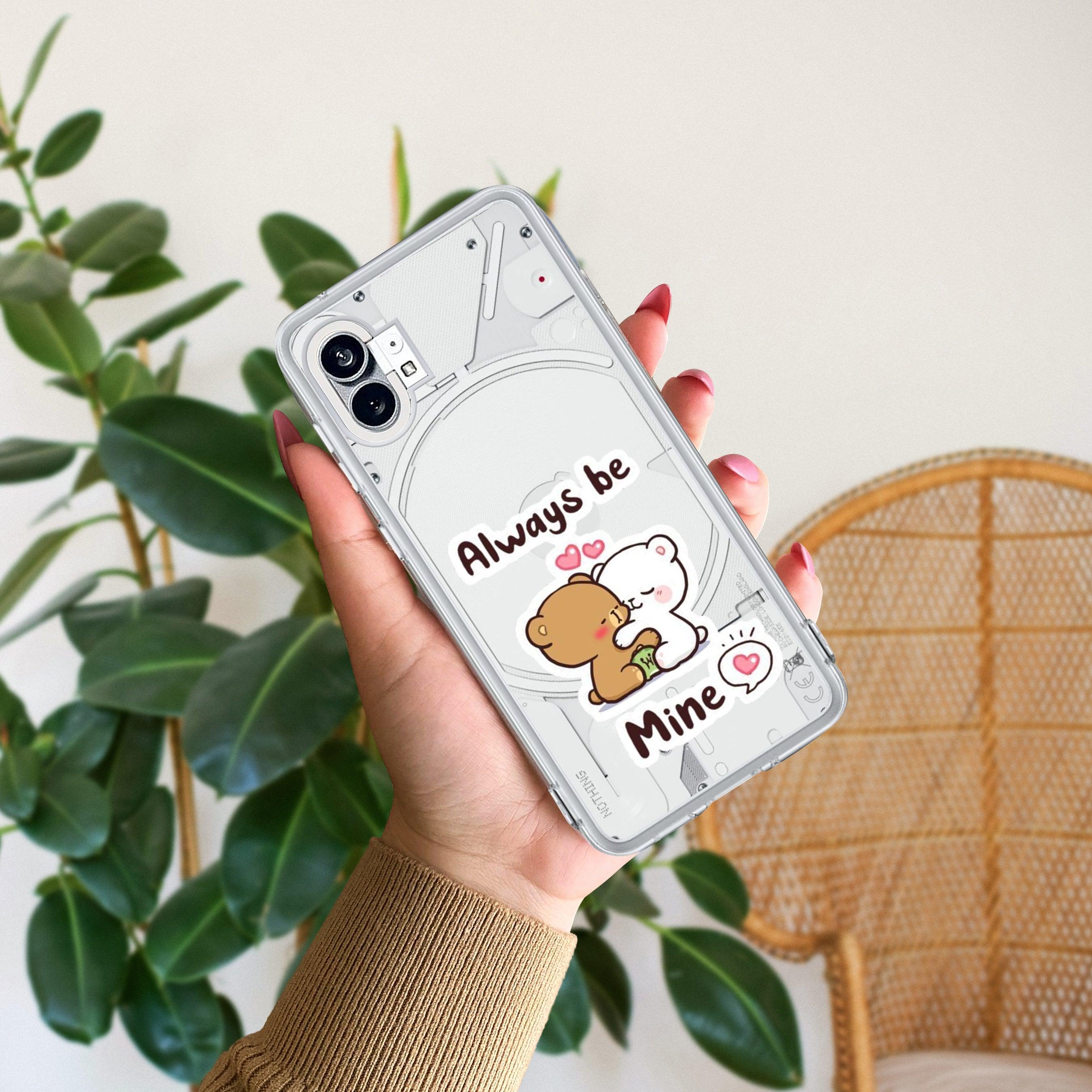 Cute Cuddle Bears Transparent Silicon Case For Nothing - ShopOnCliQ