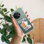 Cute Cuddle Bears Transparent Silicon Case For OnePlus 11R 5G
