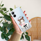 Candy Wink Customize Transparent Silicon Case For Realme 11 Pro 5G