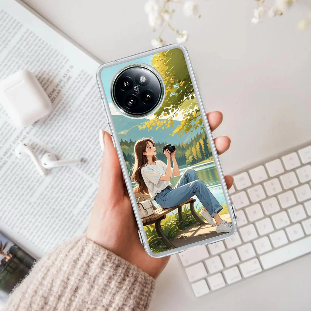 Nature-s Frame Travel Anti Yellow Case For Xiaomi 14 Civi 5G