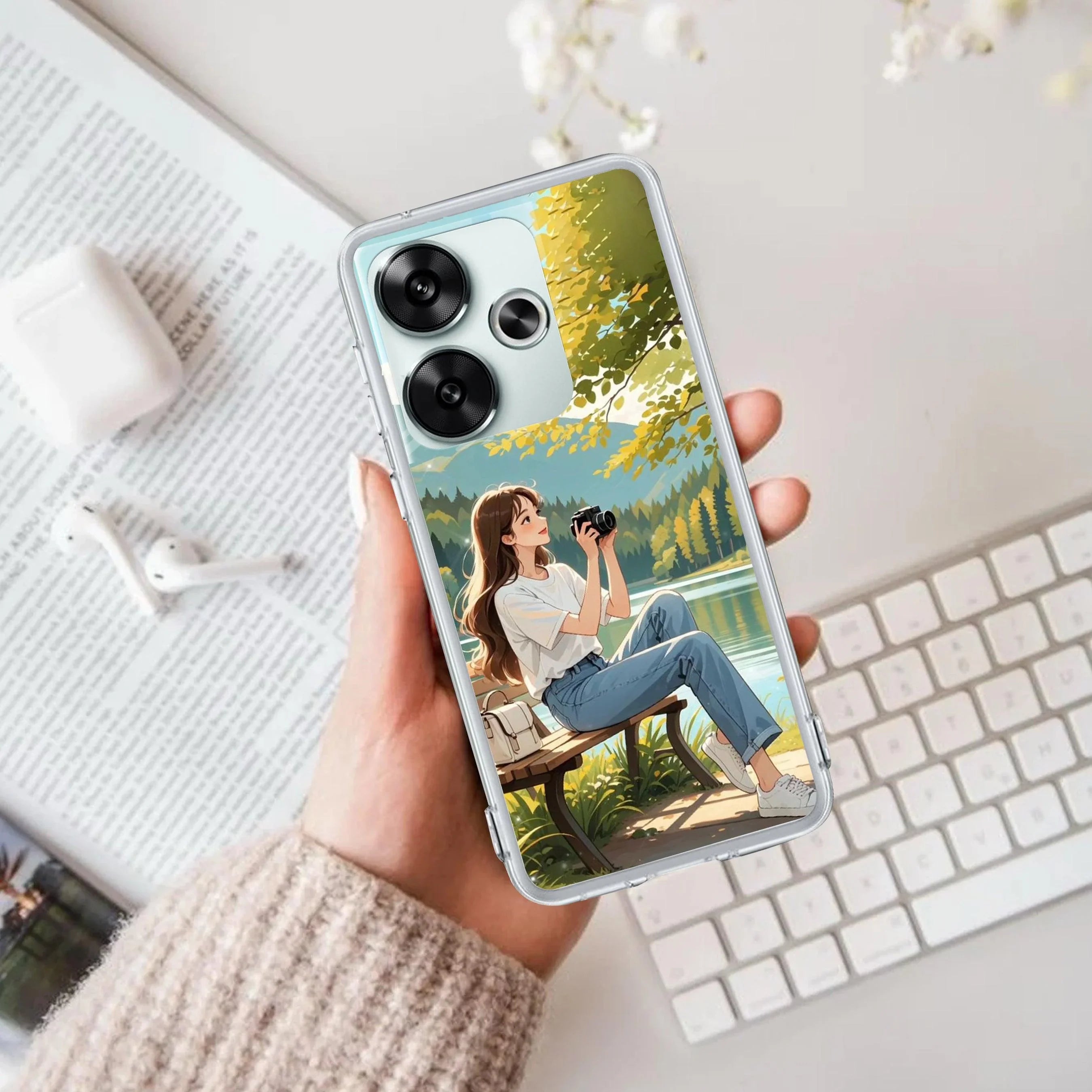 Nature’s Frame Transparent Silicon Case For Poco - ShopOnCliQ