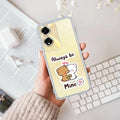 Cute Cuddle Bears Anti Yellow Case For Oppo A59 5G