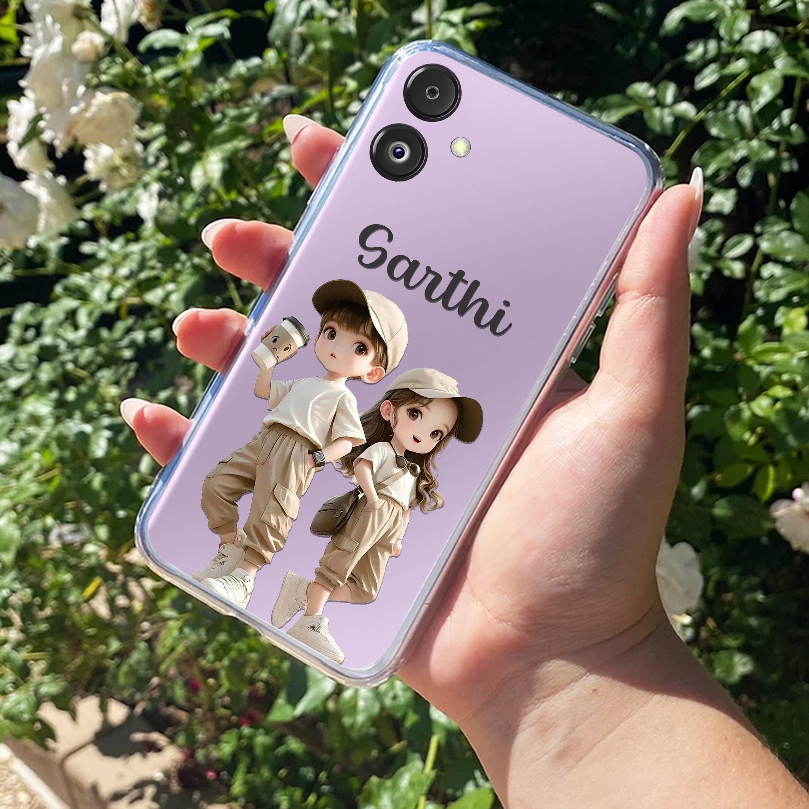 Sweet Harmony Customize Transparent Silicon Case For Samsung - ShopOnCliQ