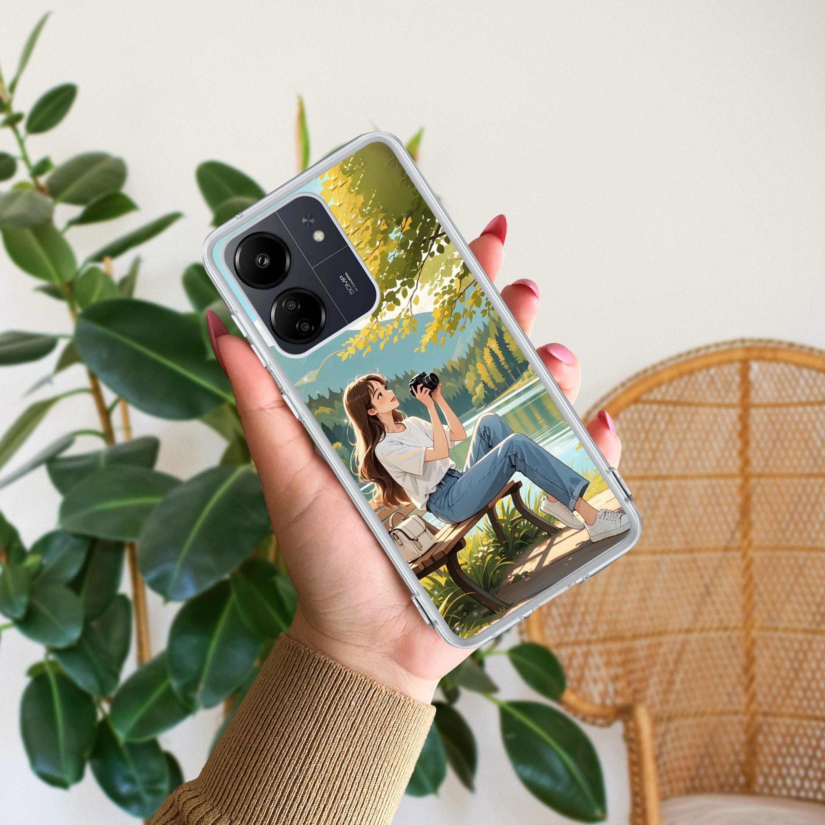 Nature’s Frame Travel Transparent Silicon Case For Redmi/Xiaomi - ShopOnCliQ