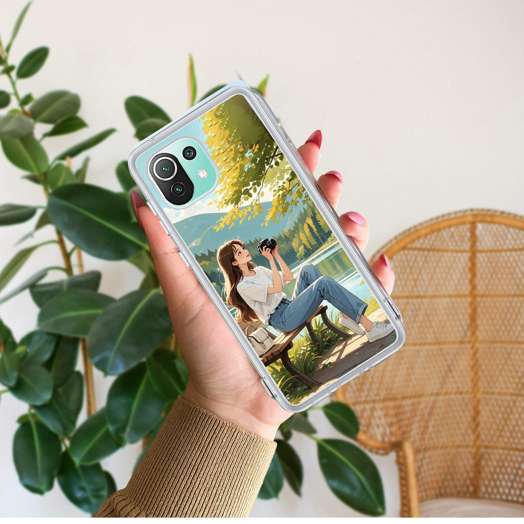 Nature-s Frame Travel Anti Yellow Case For Mi 11 Lite / Xiaomi 11 Lite NE 5G