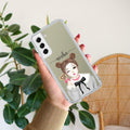 Candy Wink Customize Anti Yellow Case For Samsung Galaxy S22 Plus 5G