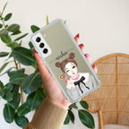 Candy Wink Customize Anti Yellow Case For Samsung Galaxy S22 Plus 5G