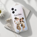 Sweet Harmony Customize Transparent Silicon Case  For Redmi 12 5G