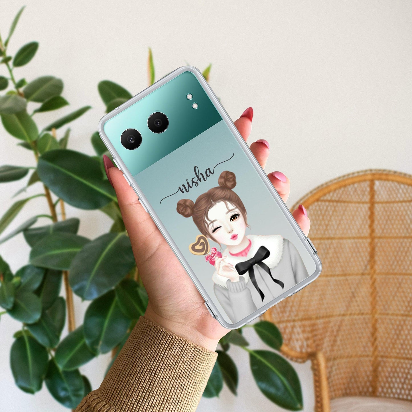 Candy Wink Customize Transparent Silicon Case For OnePlus - ShopOnCliQ