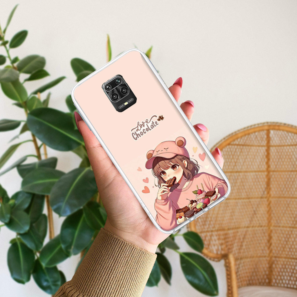 Dessert Dream Transparent Silicon Case For Redmi Note 10 / 10S