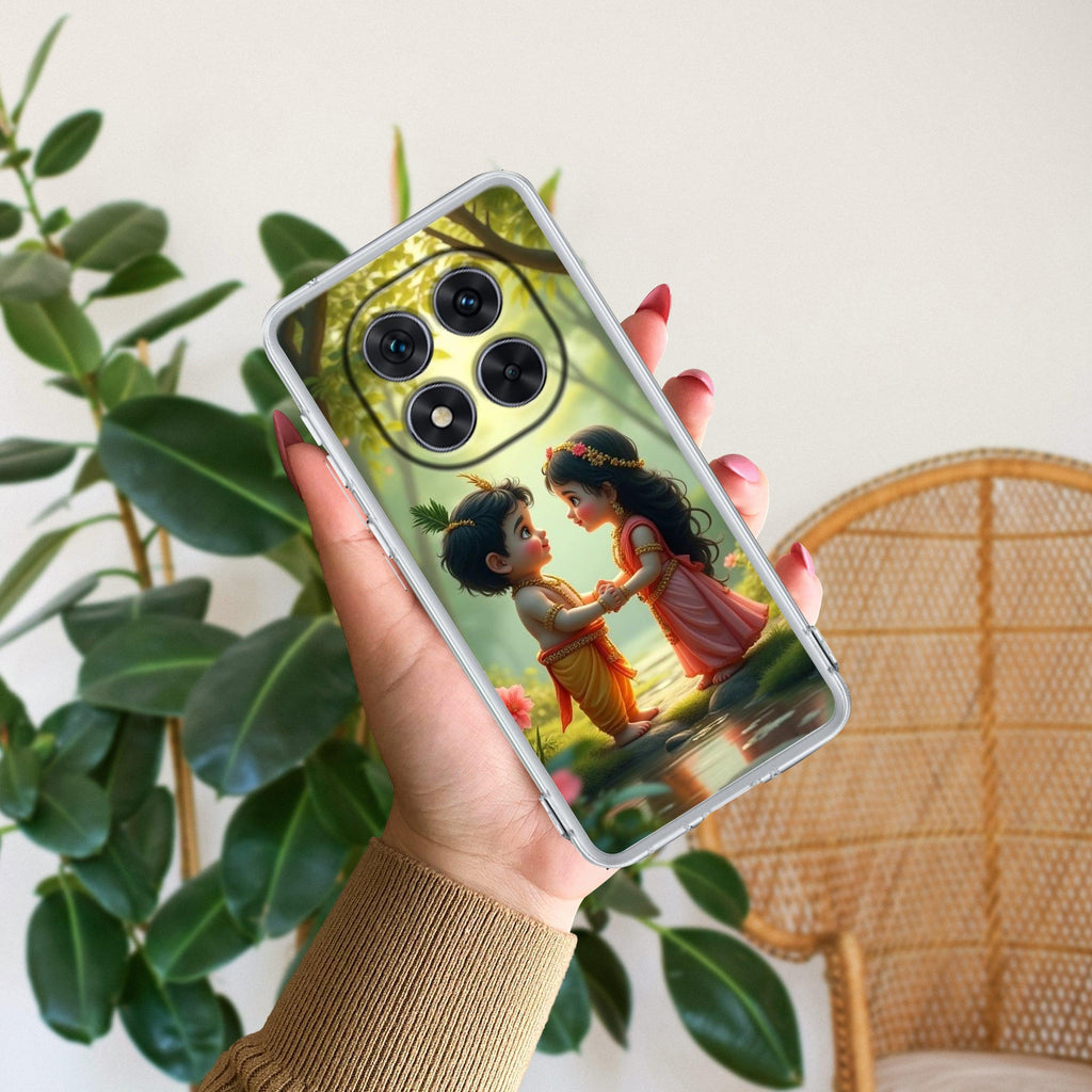 Heavenly Bond  Transparent Silicon Case For Redmi A5 4G