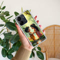 Heavenly Bond  Transparent Silicon Case For Redmi 13C 4G